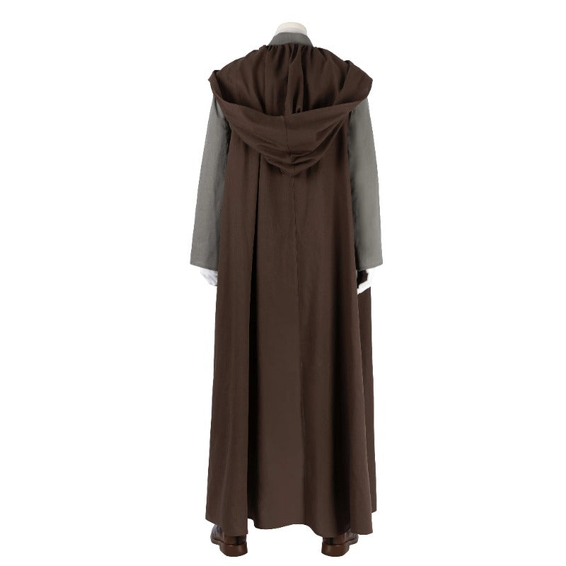 Astricos Obi-Wan Kenobi Cosplay Costume Full Set - Jedi Knight Outfit for Halloween & Carnival - Astricos