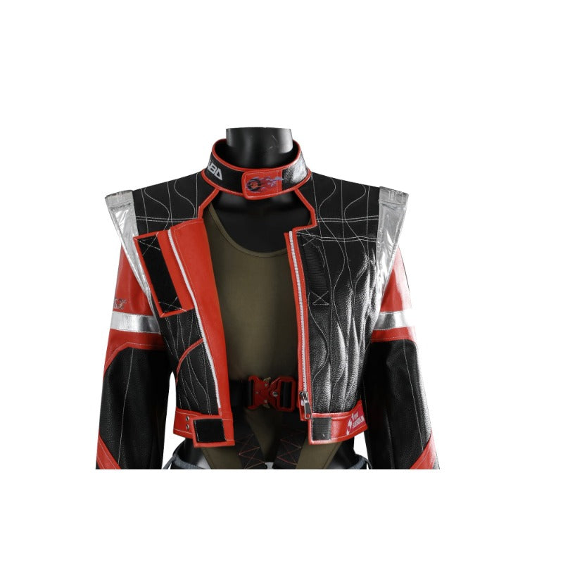 Astricos Palmer Punk Cosplay Costume - Complete Set with Shirt, Pants, Coat, Belts, Boots - Astricos