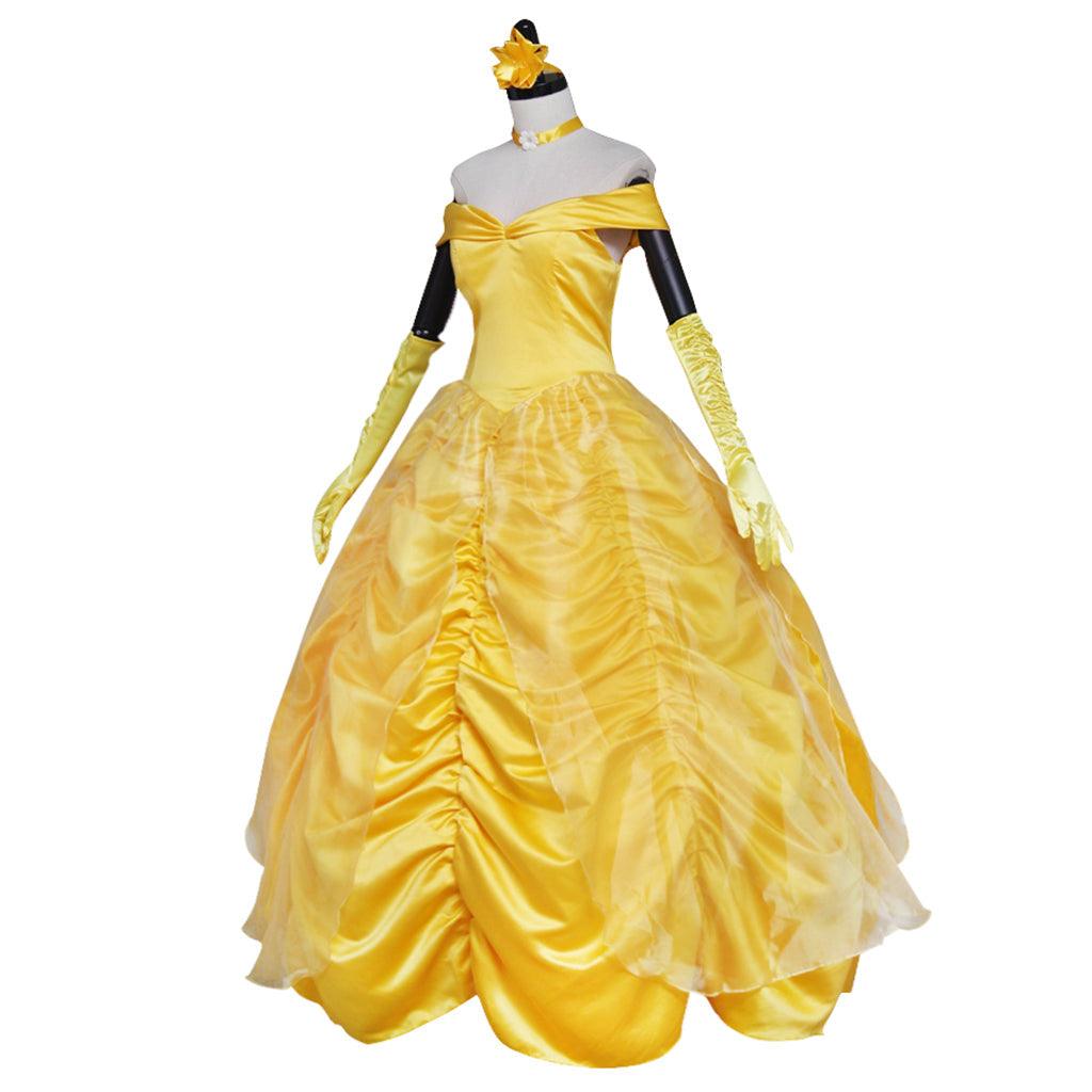 Astricos Belle Cosplay Costume Series | Elegant Disney Princess Dress for Halloween & Cosplay - Astricos