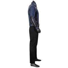 Astricos Marvel Cosplay Costume: The Falcon and Winter Soldier Jacket and Shoes Set for Men - Astricos