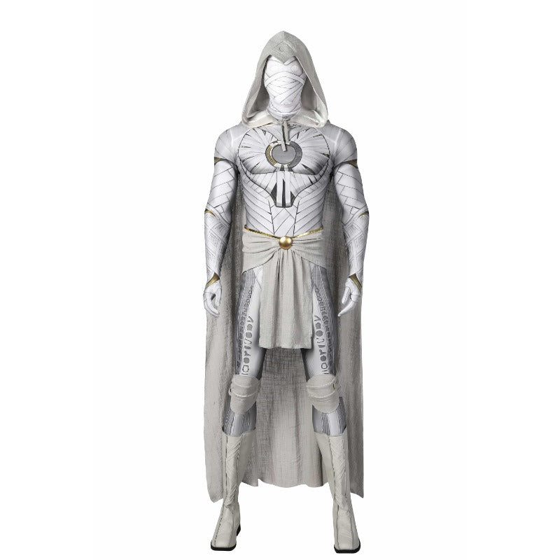 Astricos Moon Superhero Mr Knight Adult Cosplay Costume - Marc Spector Halloween Party Suit - Astricos