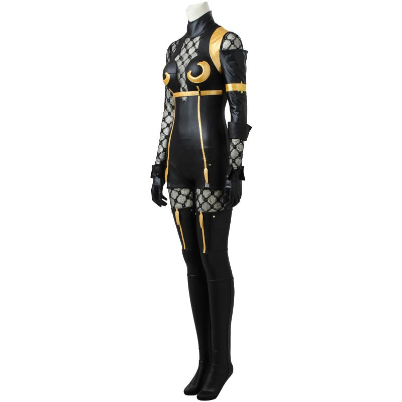 Astricos NieR Automata Sexy Operator 6O/21O Black Jumpsuit Cosplay Costume for Women - Astricos