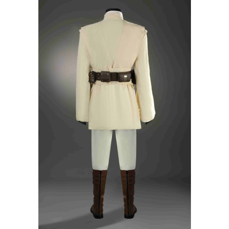 Astricos Obi-Wan Kenobi Cosplay Costume Full Set - Authentic Jedi Master Outfit for Halloween Parties - Astricos