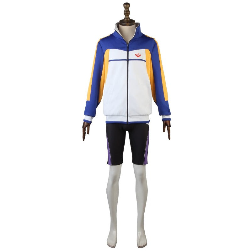 Astricos Nagisa Hazuki Cosplay Sports Suit | Free! Iwatobi Swim Club Inspired Outfit - Astricos