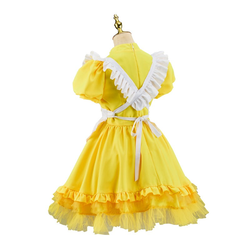 Stylish Yellow Dress Costume Inspired by Five Nights at Freddy's - Astricos Cosplay Collection - Astricos