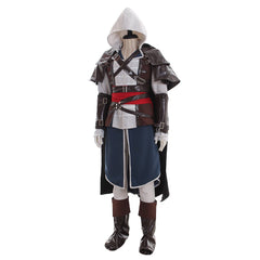 Astricos Edward Kenway Cosplay Costume - Immersive Assassin’s Creed Black Flag Suit for Adults - Astricos