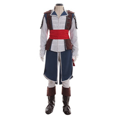 Astricos Edward Kenway Cosplay Costume - Immersive Assassin’s Creed Black Flag Suit for Adults - Astricos