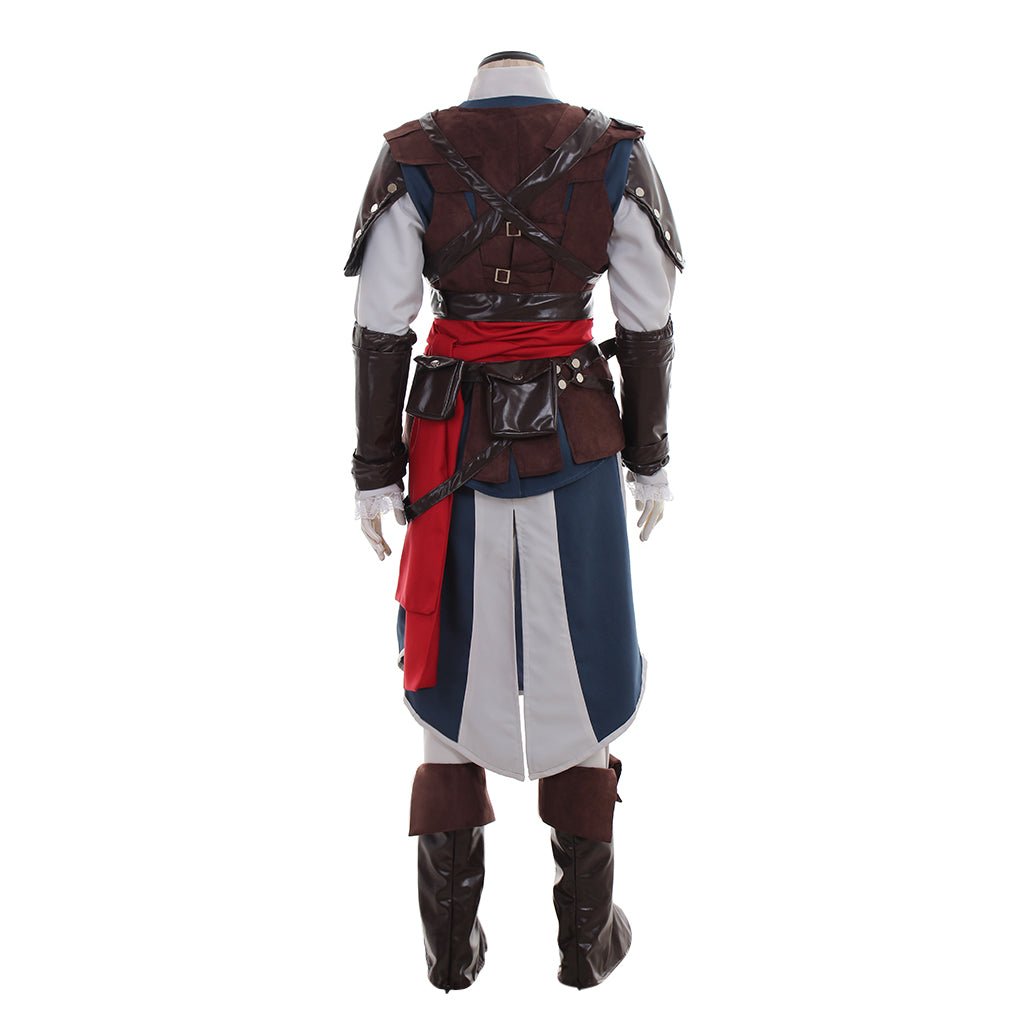 Astricos Edward Kenway Cosplay Costume - Immersive Assassin’s Creed Black Flag Suit for Adults - Astricos