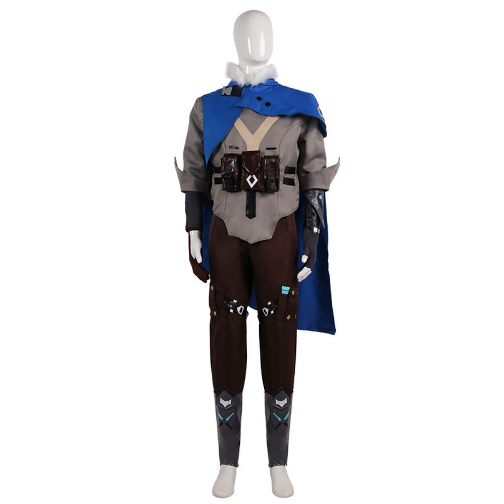 Astricos Sova Cosplay Costume Full Set for Men - Top, Pants, and Cloak | Ideal for Halloween & Carnival - Astricos