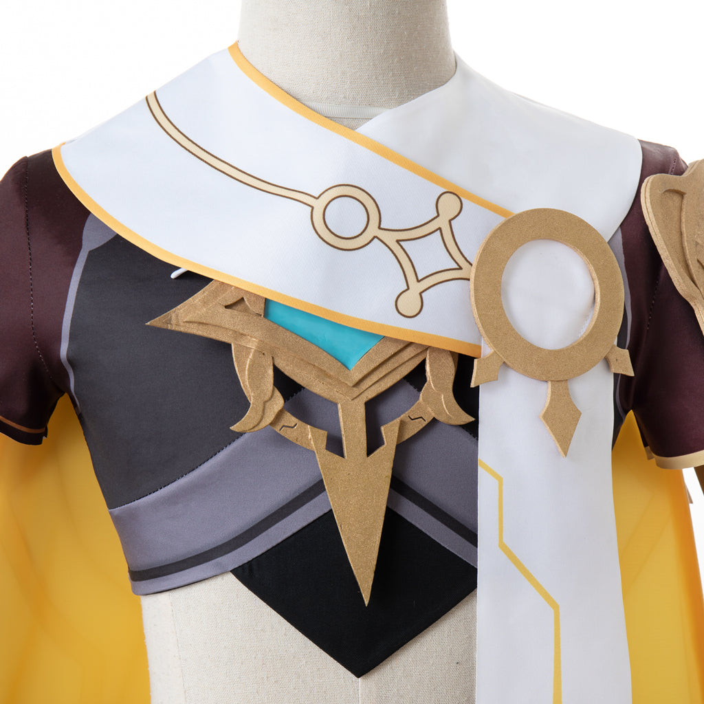 Astricos Genshin Impact - Traveler (Aether) Cosplay Costume | Premium Anime-Inspired - Astricos