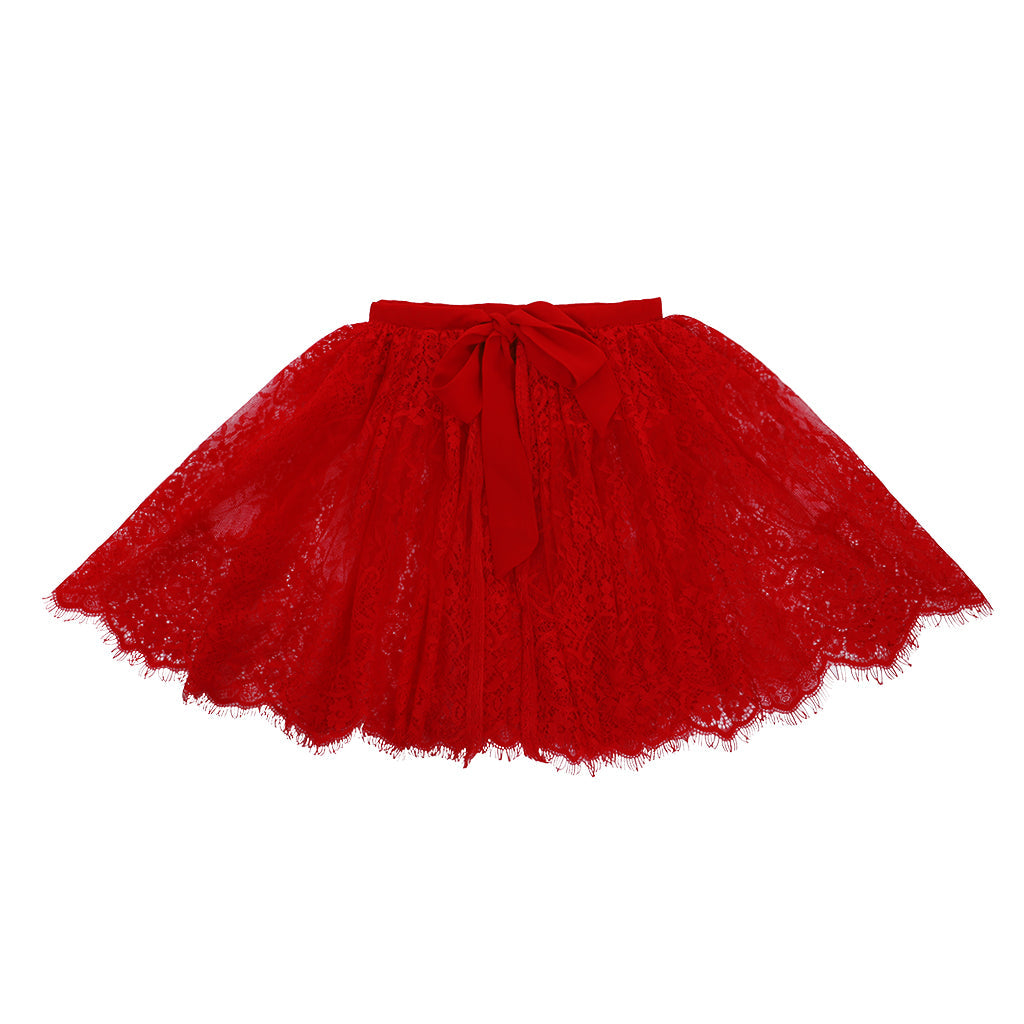 Stunning Red Lace Cape - Perfect for Wicca, Medieval, and Halloween Parties - Astricos