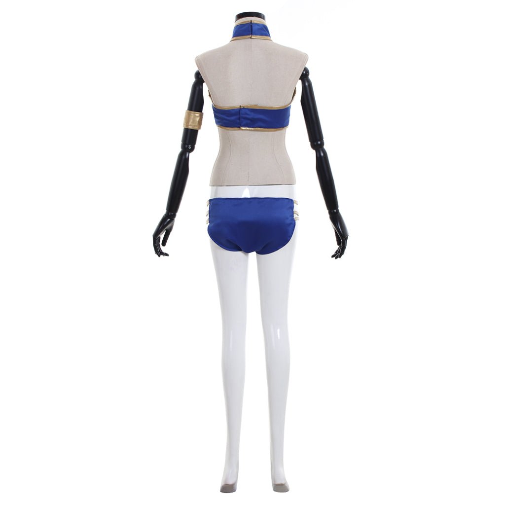 Astricos Bold Sexy Swimsuit Cosplay Costume - Game Character Inspired Two-Piece Outfit - Astricos