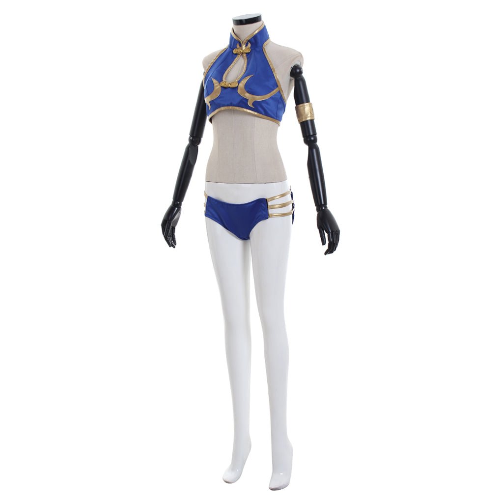 Astricos Bold Sexy Swimsuit Cosplay Costume - Game Character Inspired Two-Piece Outfit - Astricos