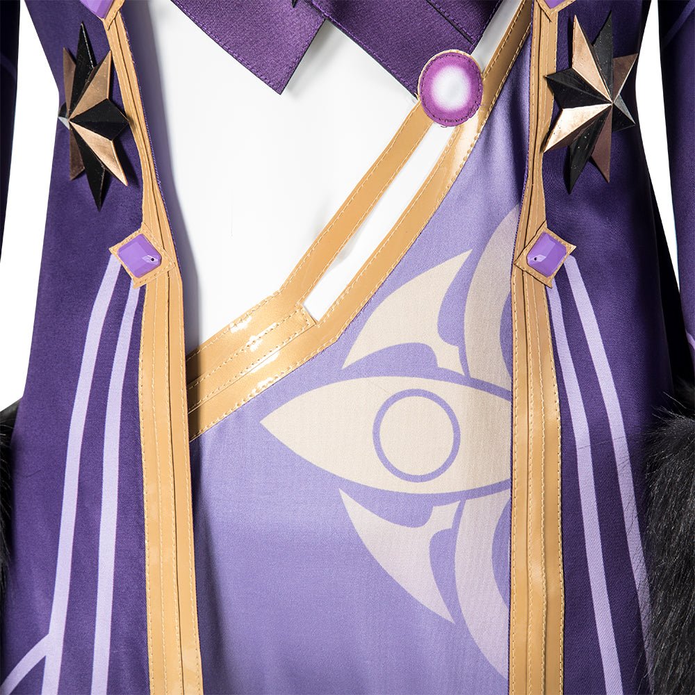 Astricos: Captivating Genshin Impact - Thunder Scribe Mage Cosplay Costume - Astricos