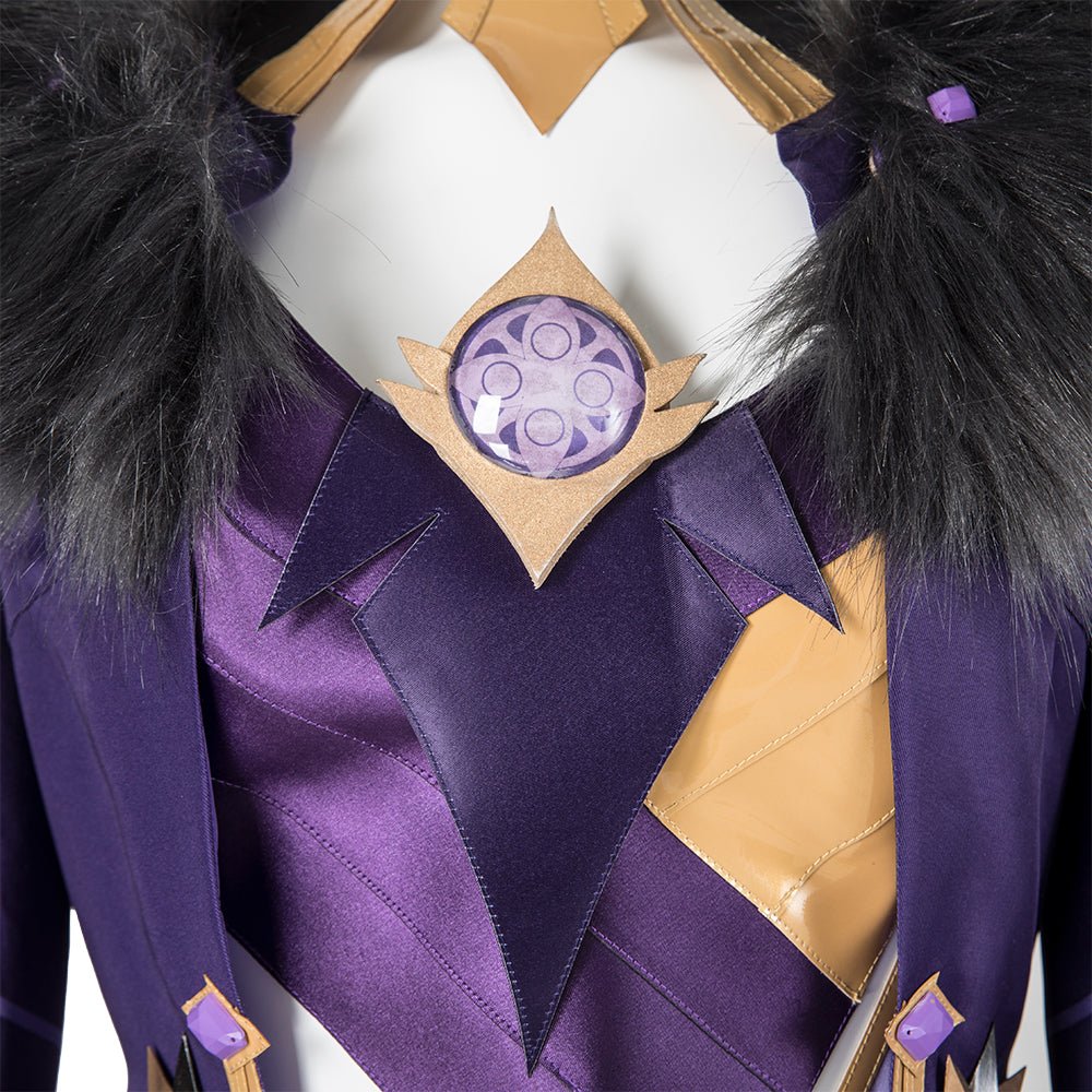 Astricos: Captivating Genshin Impact - Thunder Scribe Mage Cosplay Costume - Astricos