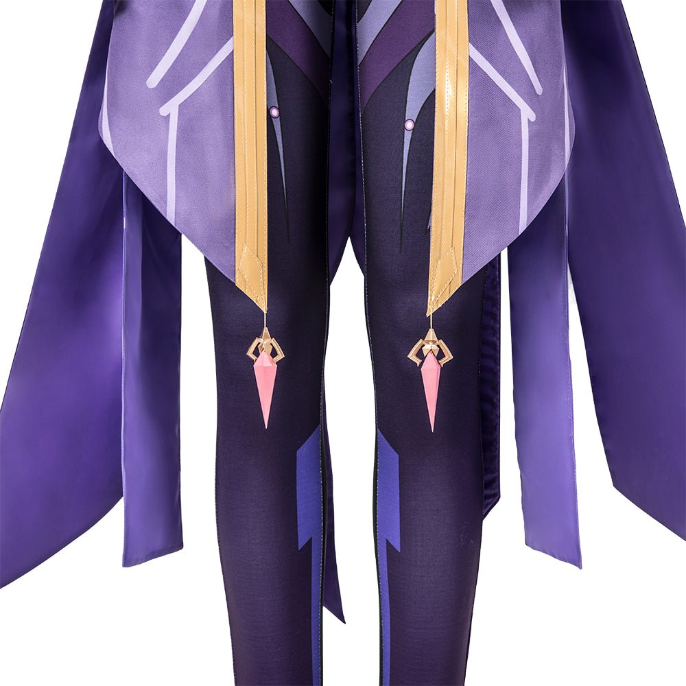 Astricos: Captivating Genshin Impact - Thunder Scribe Mage Cosplay Costume - Astricos