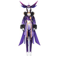 Astricos: Captivating Genshin Impact - Thunder Scribe Mage Cosplay Costume - Astricos