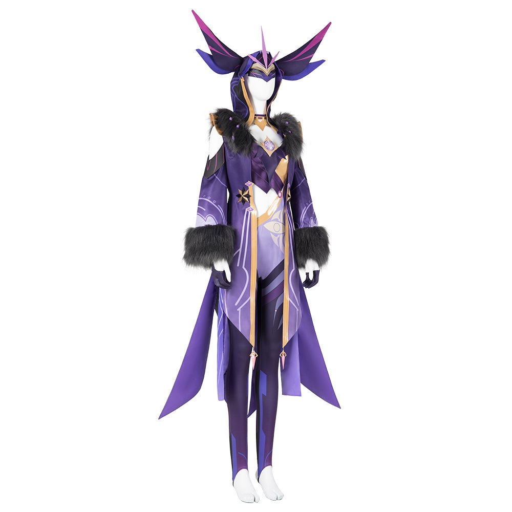 Astricos: Captivating Genshin Impact - Thunder Scribe Mage Cosplay Costume - Astricos