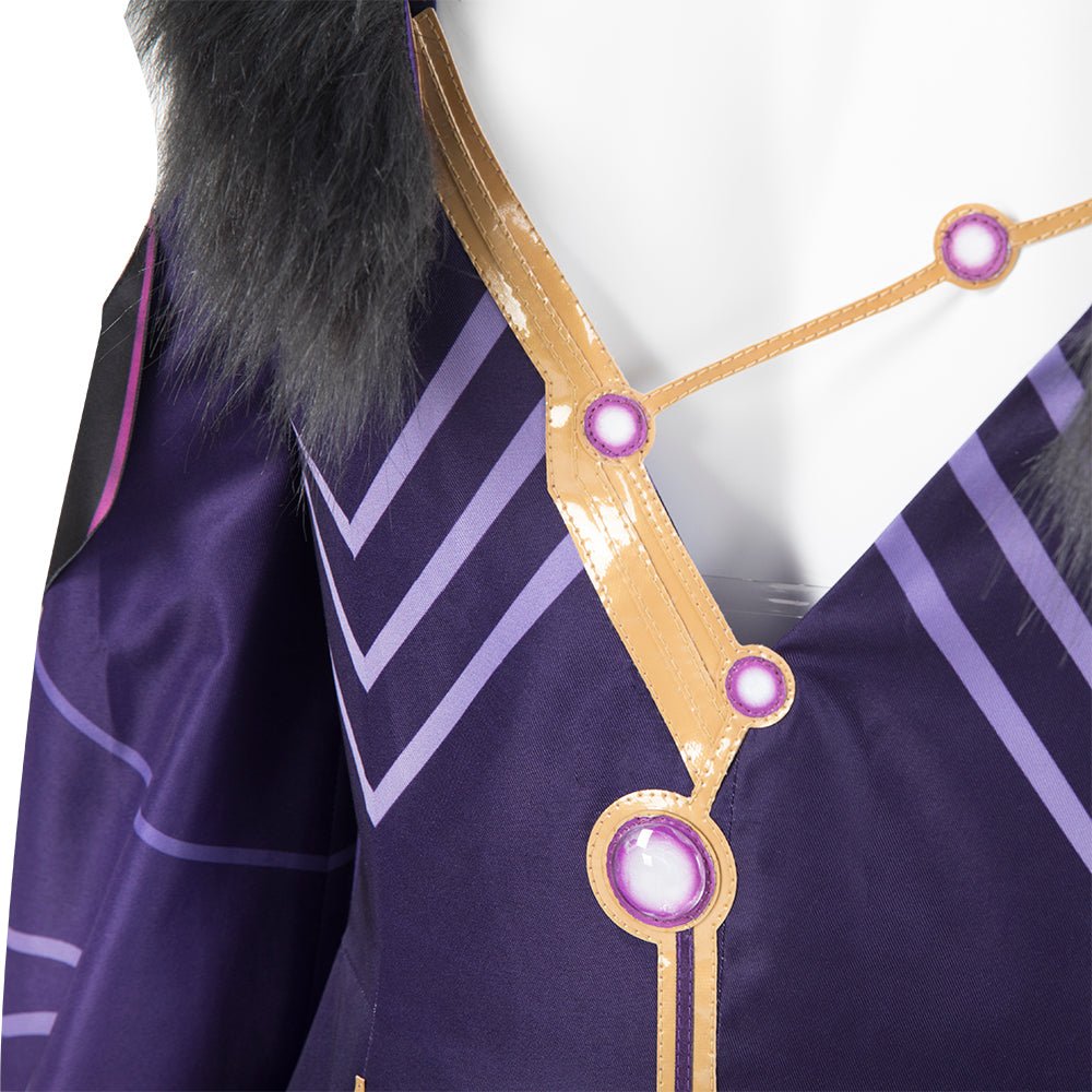 Astricos: Captivating Genshin Impact - Thunder Scribe Mage Cosplay Costume - Astricos