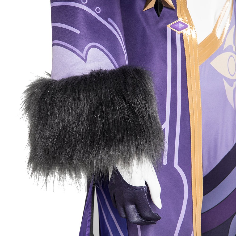 Astricos: Captivating Genshin Impact - Thunder Scribe Mage Cosplay Costume - Astricos