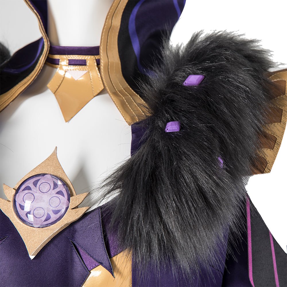 Astricos: Captivating Genshin Impact - Thunder Scribe Mage Cosplay Costume - Astricos