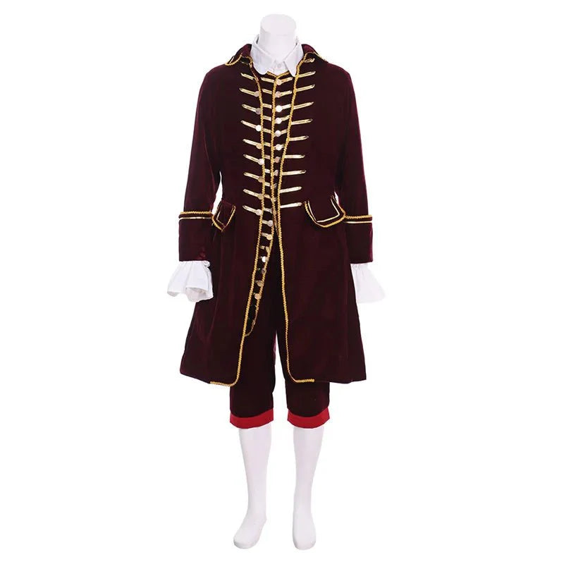 Elegant 18th Century Men’s British Breeches & Vest Suit | Astricos Marie Antoinette Cosplay Costume - Astricos