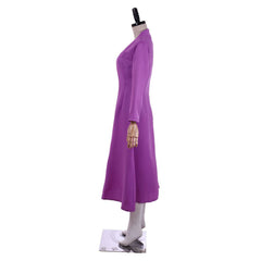 Stylish Purple Anime Robe with Jumpsuit - Astricos Cosplay Collection - Astricos