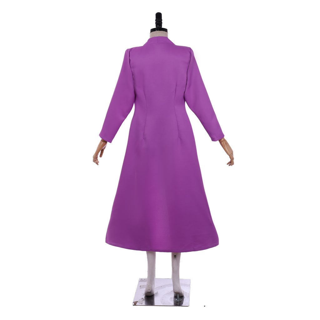 Stylish Purple Anime Robe with Jumpsuit - Astricos Cosplay Collection - Astricos