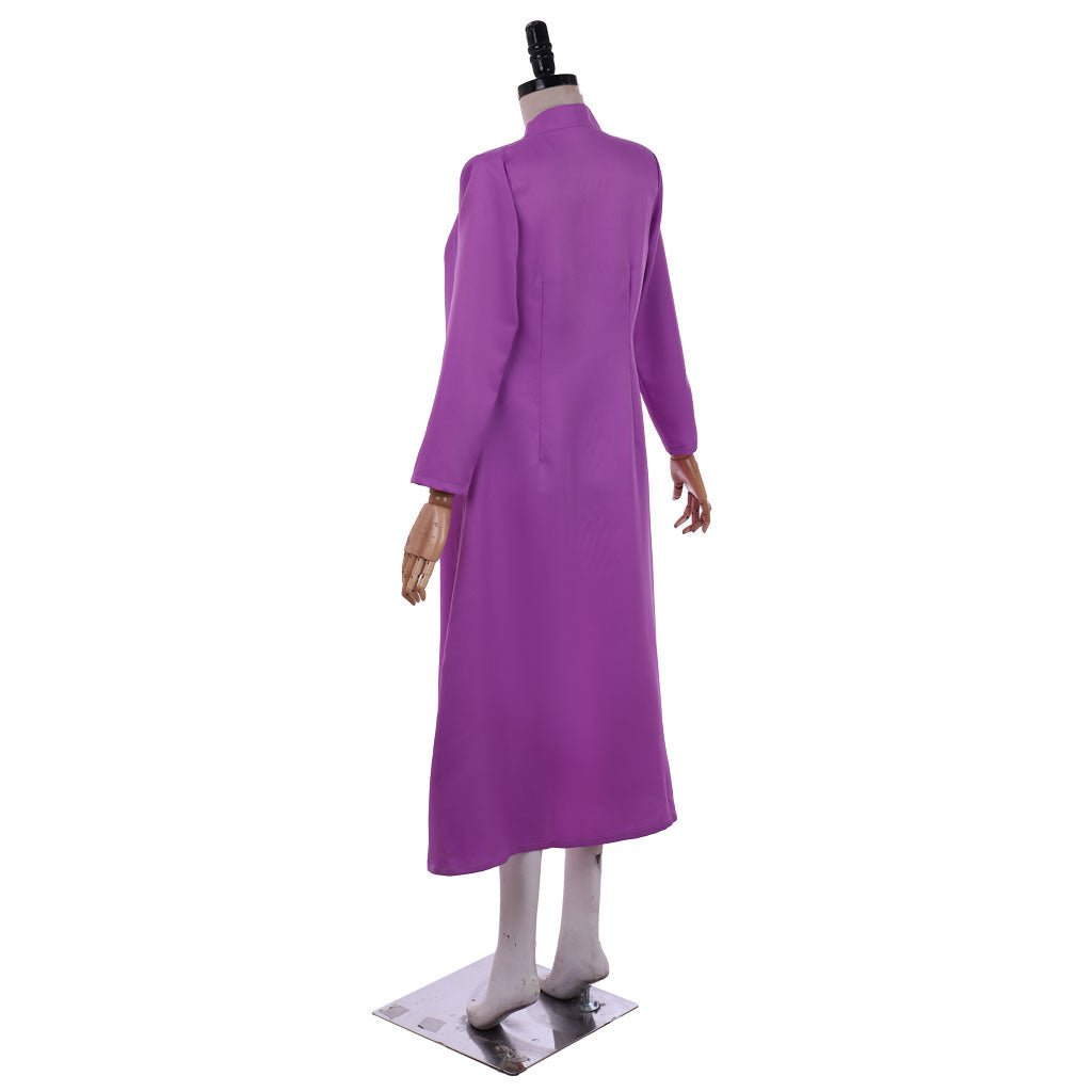 Stylish Purple Anime Robe with Jumpsuit - Astricos Cosplay Collection - Astricos