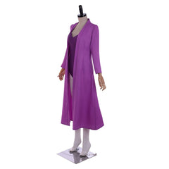 Stylish Purple Anime Robe with Jumpsuit - Astricos Cosplay Collection - Astricos