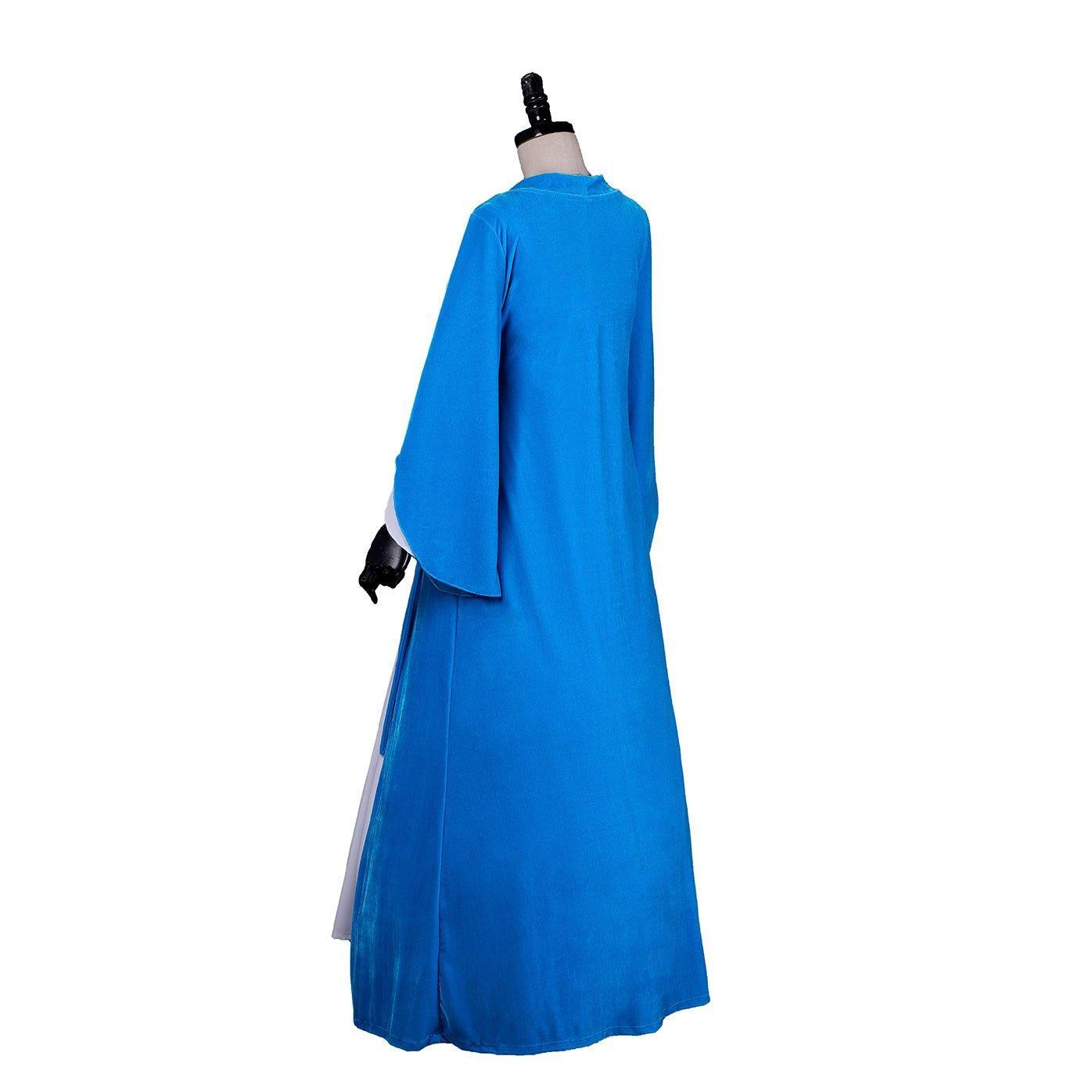 Astricos Elizabeth Schuyler Hamilton Cosplay Blue Dress Coat | Elegant Colonial Rococo Ball Gown Costume - Astricos