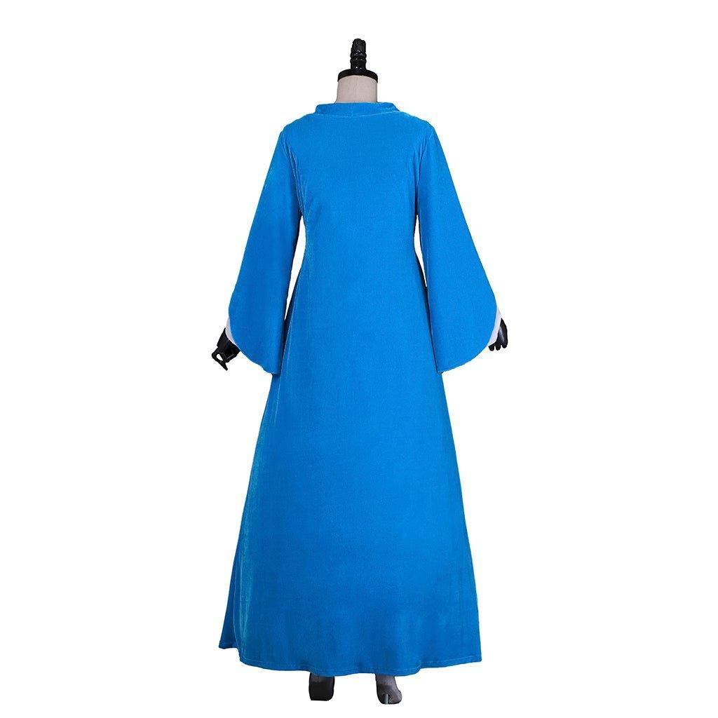 Astricos Elizabeth Schuyler Hamilton Cosplay Blue Dress Coat | Elegant Colonial Rococo Ball Gown Costume - Astricos