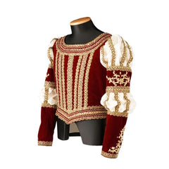 Astricos Elizabethan Tudor Prince Cosplay Costume - Renaissance Uniform Tops for Ballet & Theater | Astricos Medieval Series - Astricos