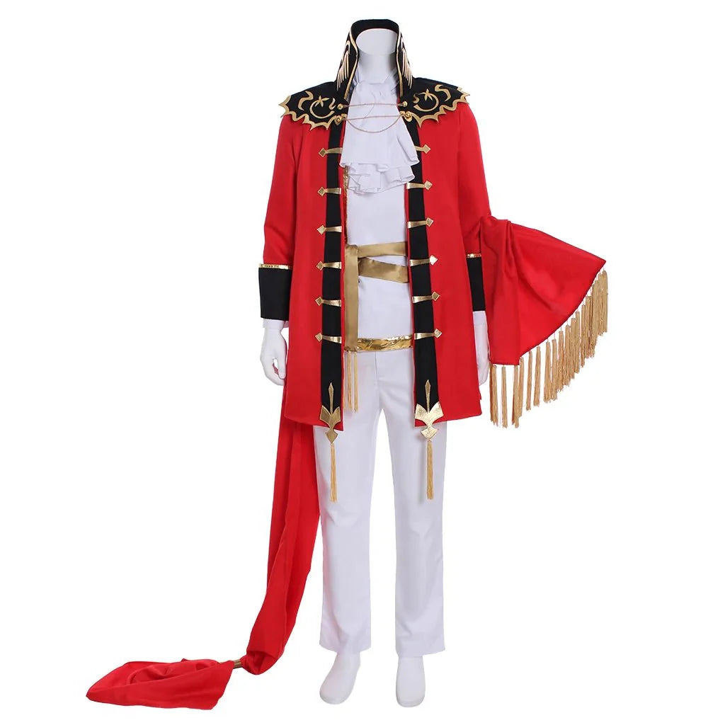 Astricos Cosplay Fire Emblem Eltshan Knight Uniform - Men's Fancy Dress for Themed Parties and Cosplay Events - Astricos