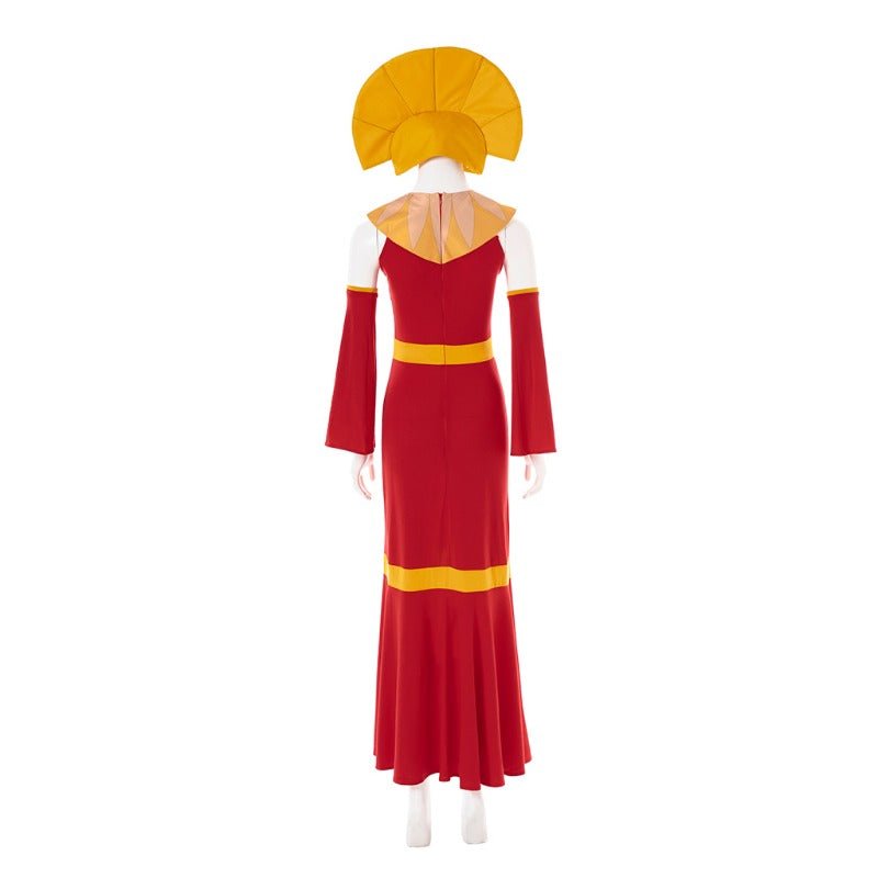 Astricos Emperor Kuzco Cosplay Costume - Men's Royal Outfit with Hat for Halloween - Astricos