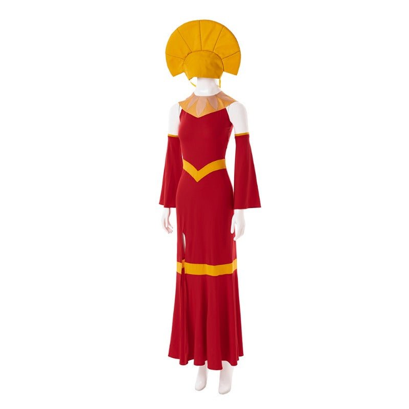 Astricos Emperor Kuzco Cosplay Costume - Men's Royal Outfit with Hat for Halloween - Astricos