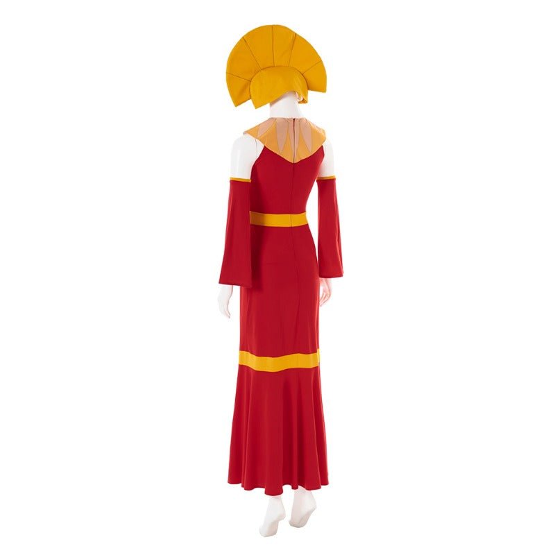 Astricos Emperor Kuzco Cosplay Costume - Men's Royal Outfit with Hat for Halloween - Astricos