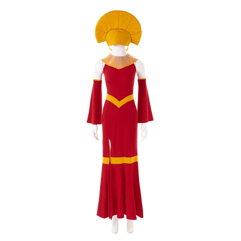 Astricos Emperor Kuzco Cosplay Costume - Men's Royal Outfit with Hat for Halloween - Astricos