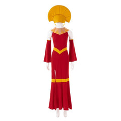 Astricos Emperor Kuzco Cosplay Costume - Men's Royal Outfit with Hat for Halloween - Astricos