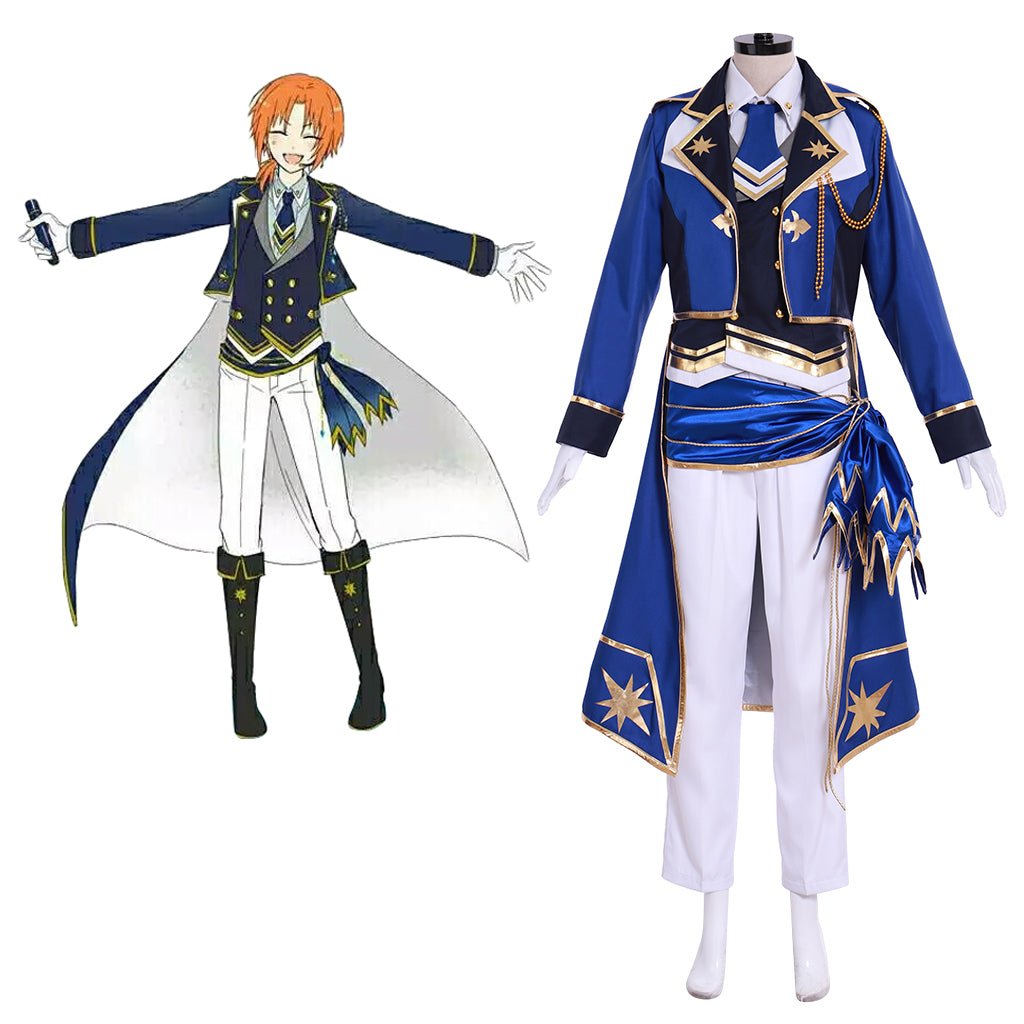 Astricos Leo Tsukinaga Golden Knight Bloomed Cosplay Costume - Astricos