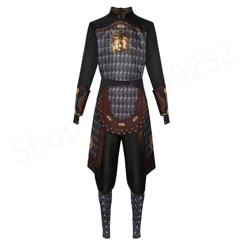 Astricos Erlang Shen Cosplay Costume – Black Myth Wukong Yang Jian Battle Suit | Adult Game-Inspired Halloween Outfit - Astricos