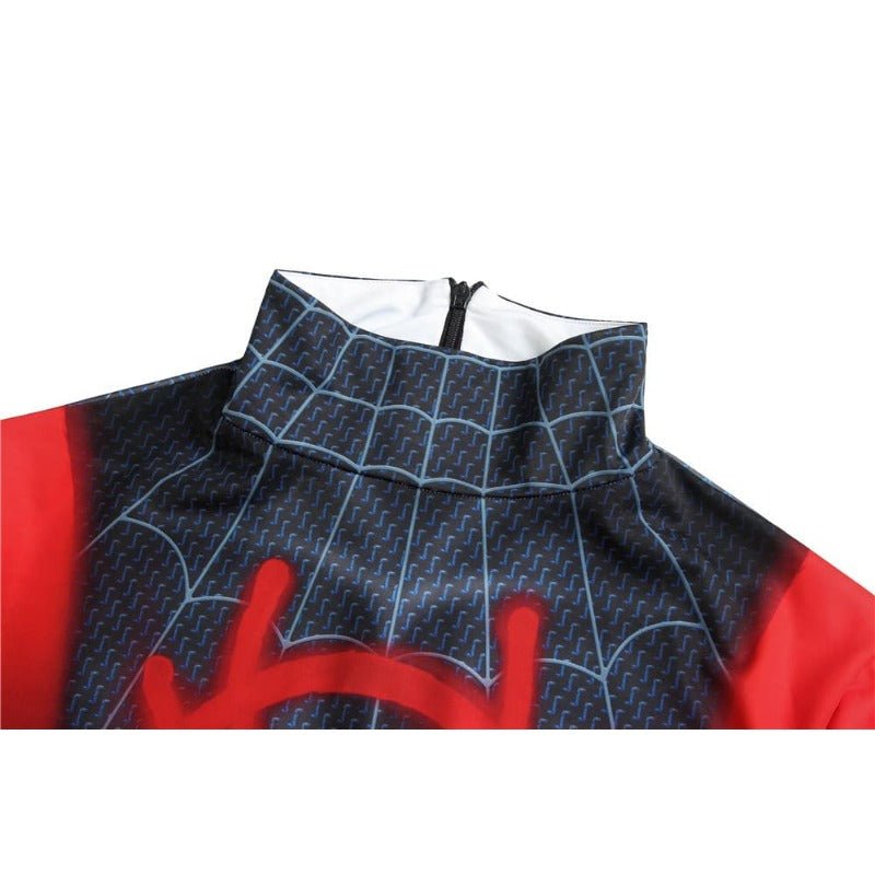 Astricos Miles Morales Spider-Man Cosplay Suit - Embrace the Spider-Verse Jumpsuit - Astricos