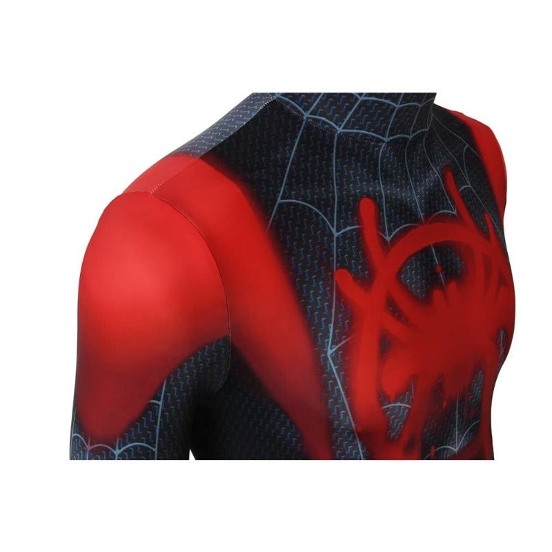 Astricos Miles Morales Spider-Man Cosplay Suit - Embrace the Spider-Verse Jumpsuit - Astricos