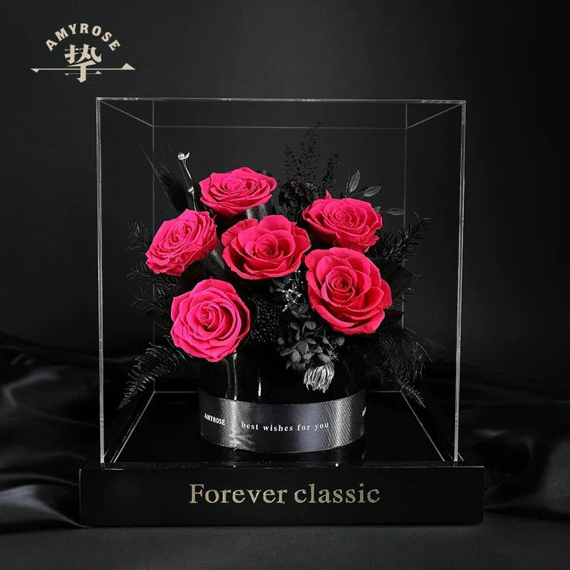 Everlasting Blossom Bouquet - Exquisite Preserved Flowers for Home and Events - Astricos