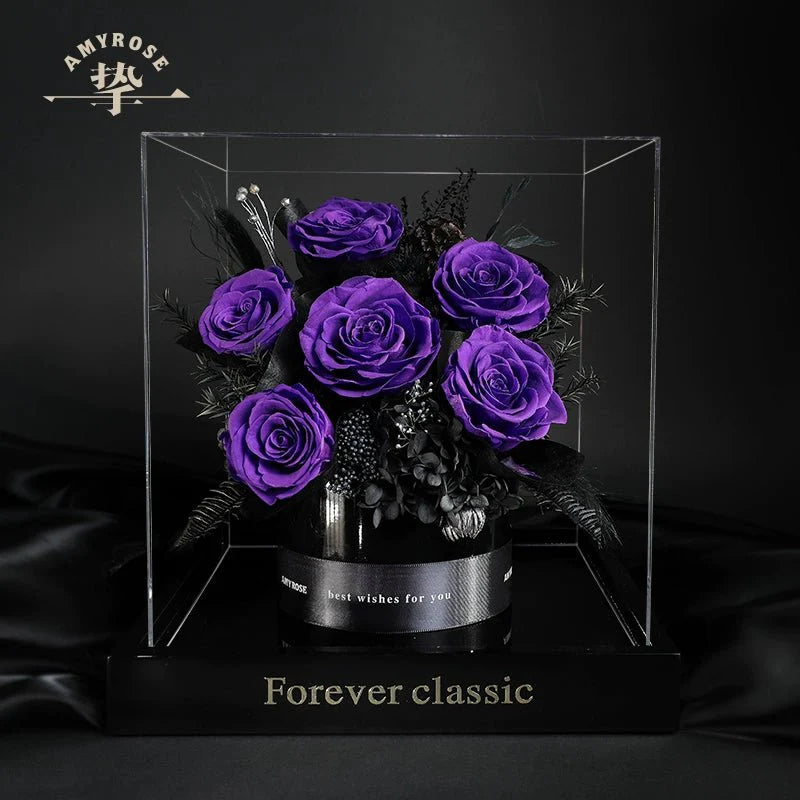 Everlasting Blossom Bouquet - Exquisite Preserved Flowers for Home and Events - Astricos