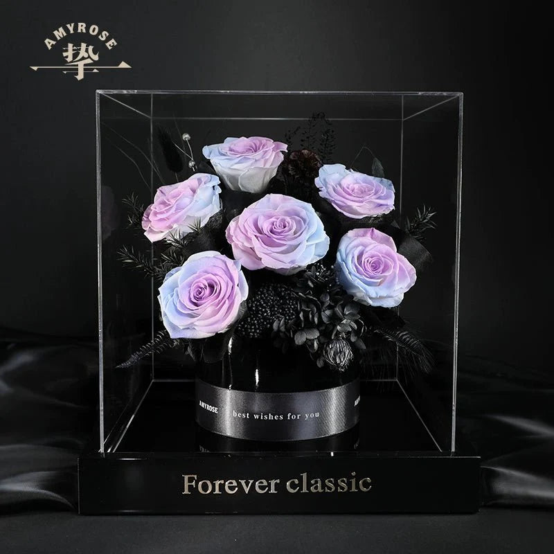 Everlasting Blossom Bouquet - Exquisite Preserved Flowers for Home and Events - Astricos