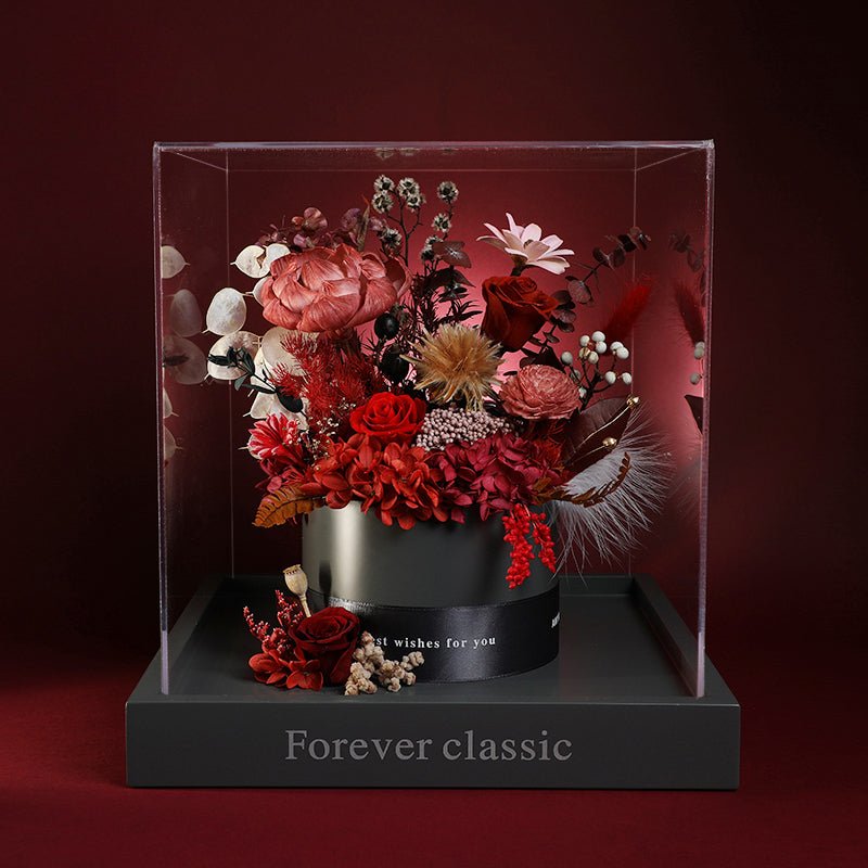 Everlasting Blossom Bouquet - Exquisite Preserved Flowers for Home and Events - Astricos