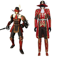 Astricos Final Fantasy XI Red Mage Cosplay Costume Suit | Premium Game Cosplay Series - Astricos