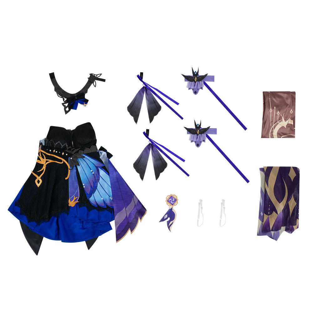 Astricos Keqing Opulent Splendor Genshin Impact Cosplay Costume - Deluxe Edition - Astricos