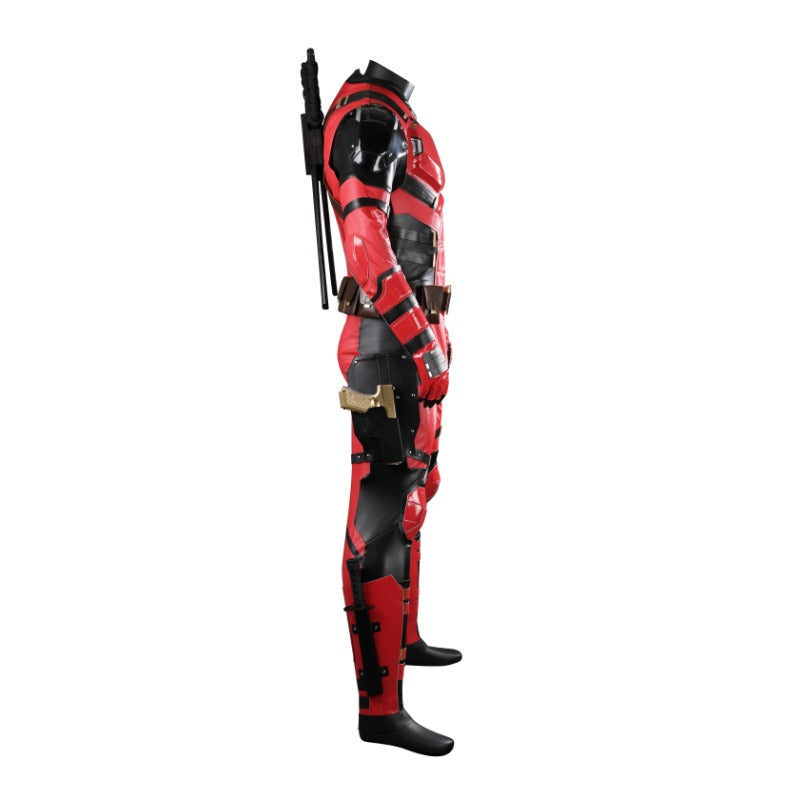 Astricos Samurai Deadpool Cosplay Costume - Blend of Deadpool & Wolverine | Movie and TV Series - Astricos